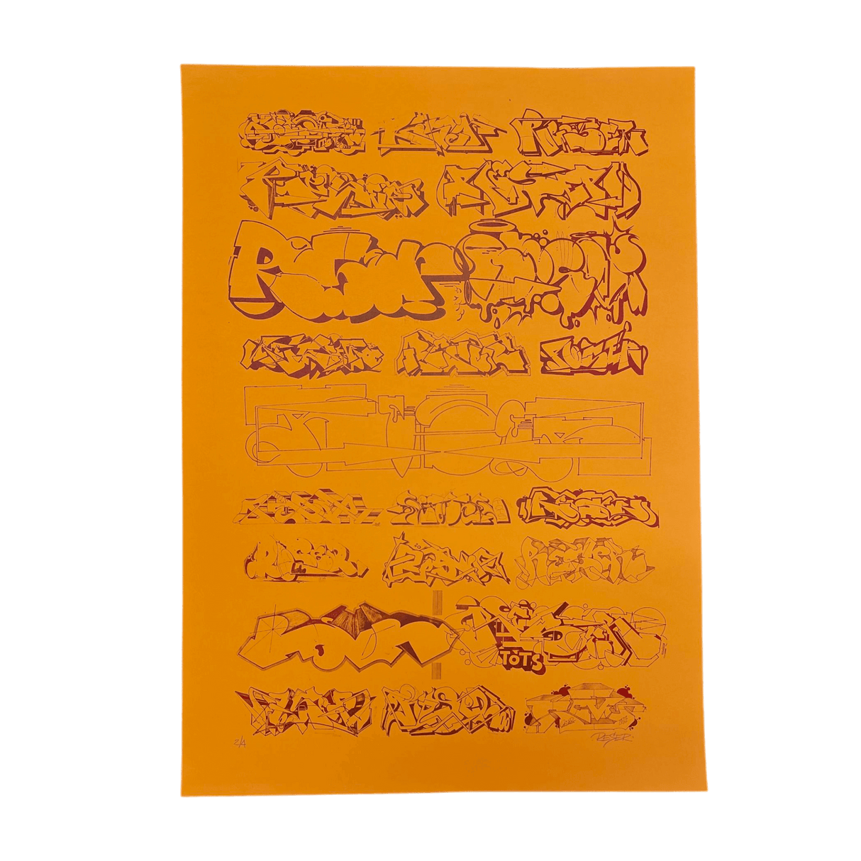 RESER - #1, Print (50 x 70cm)