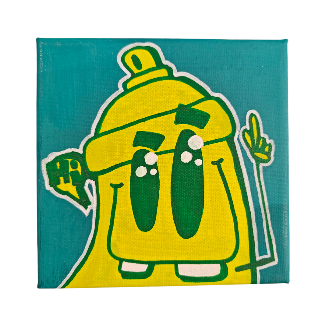 SINNR - Hi Can, Maleri (15x15cm)