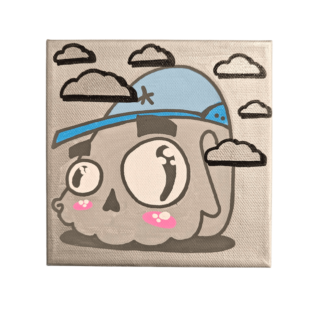 SINNR - Clouded Days, Maleri (15 x 15cm)