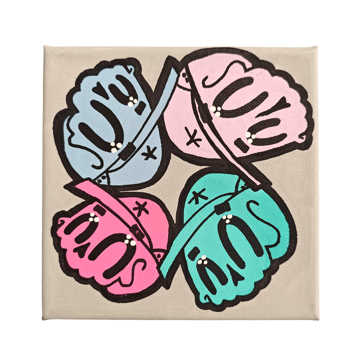 SINNR - Hallucinating, Maleri (15 x 15cm)