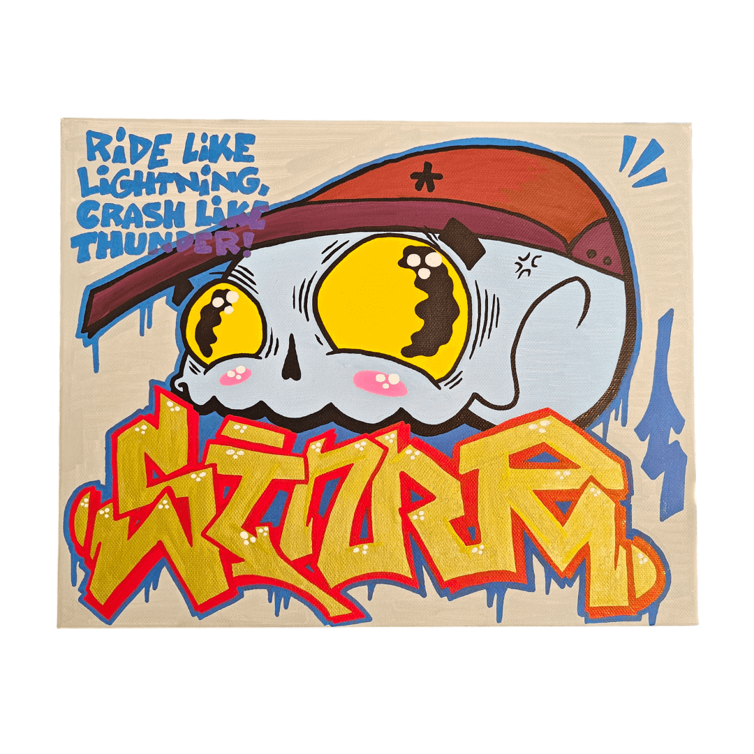 SINNR - Ride The Lightning, Maleri (35x28cm)