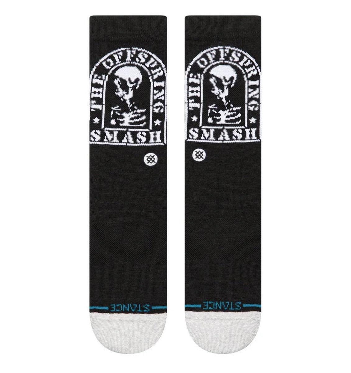 Stance - Smashed Crew Strømper | Str. 43-47