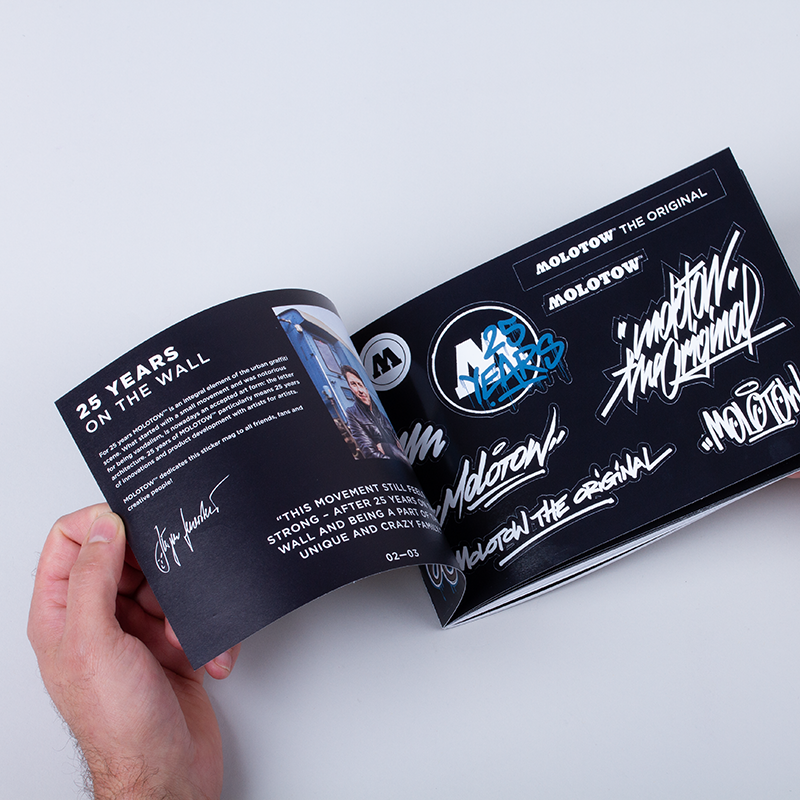 Stickermag By Brainfart | A5 med 140 stickers