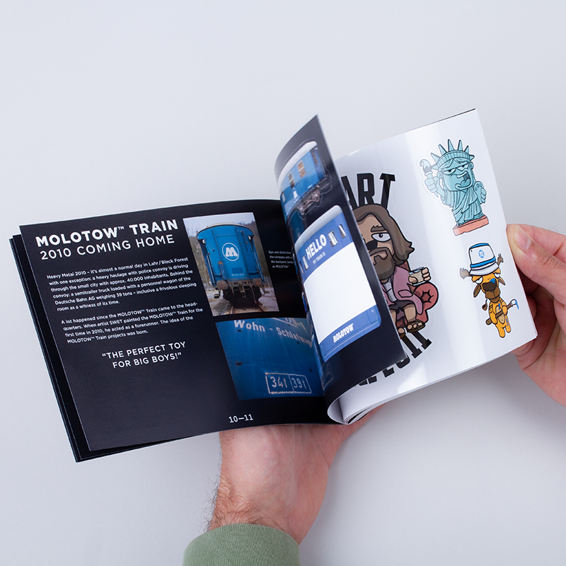 Stickermag By Brainfart | A5 med 140 stickers