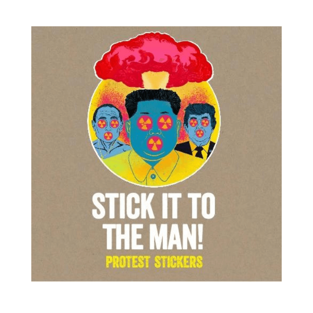 Stick It To The Man - Protest Stickers Bog