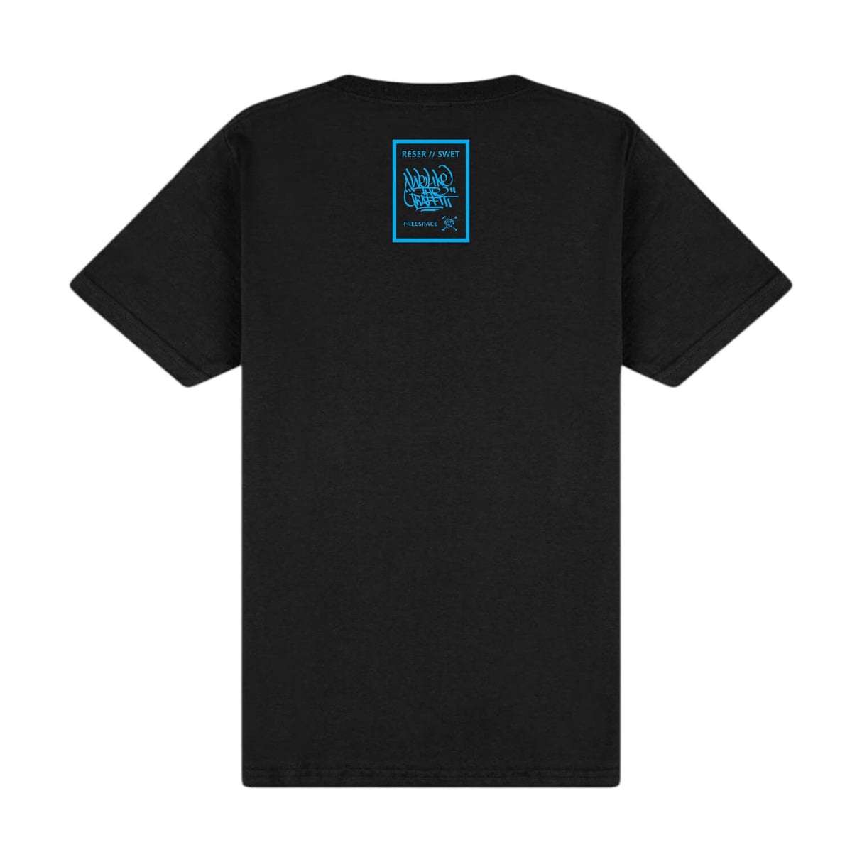 SWET / RESER - We Like the Graffiti T-shirt | Sort