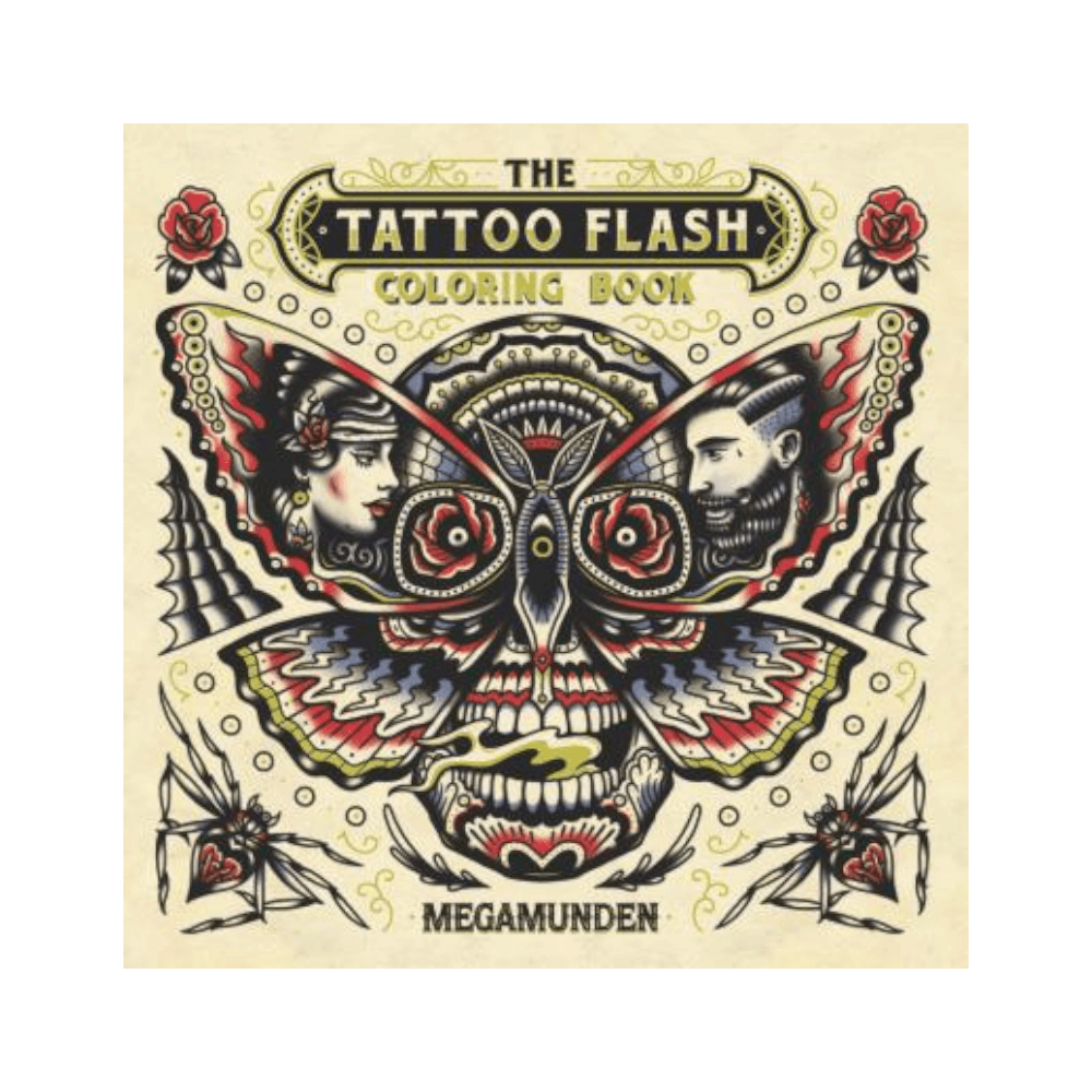 The Tattoo Flash Coloring Book Malebog