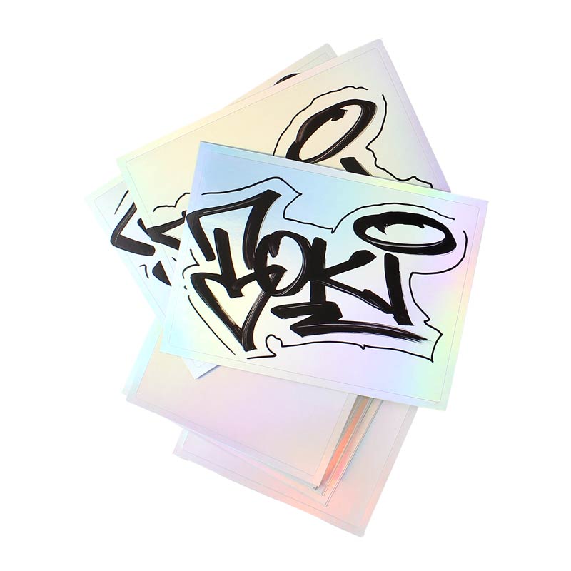 Toki Cracker Stickers | 50 stk Hologram