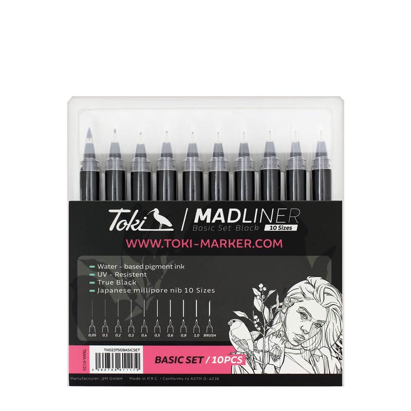 Toki Madliner Basic Set | 10 stk