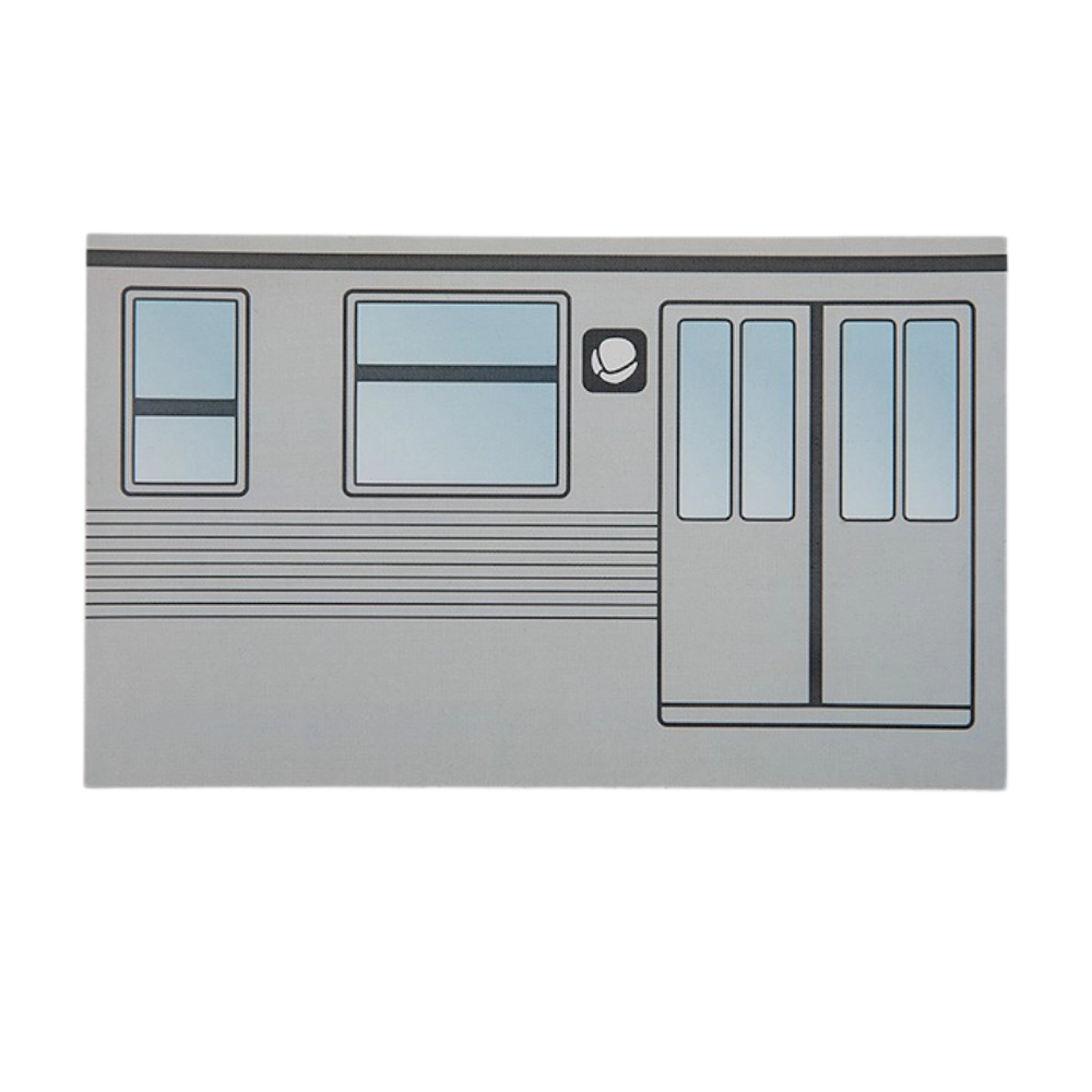 MTN WTF Eggshell Stickers | 50 stk Subway + tusch