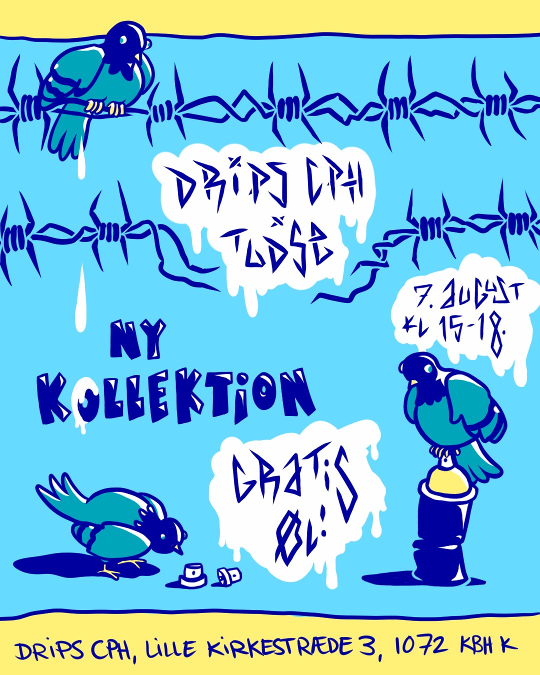 Ny Tudse x DRIPS CPH kollektion udkommer d. 7. August!