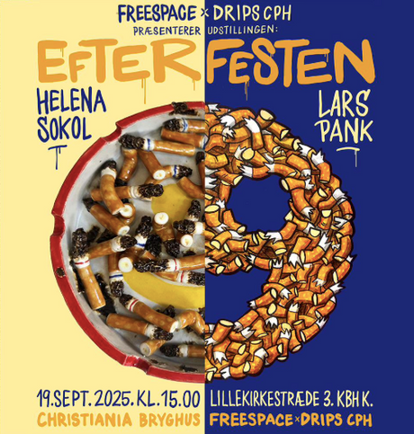 Kom til "Efterfesten" udstilling med Helena Sokol og Lars Pank!