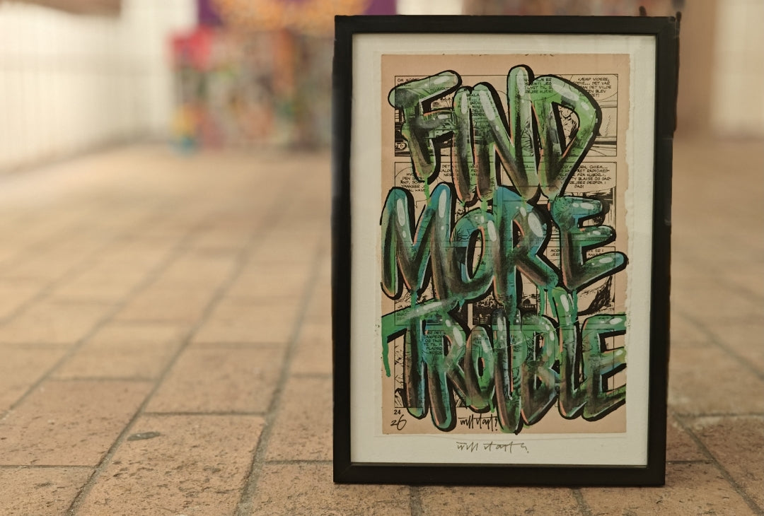 Willitart kunst kan nu købes hos DRIPS CPH!