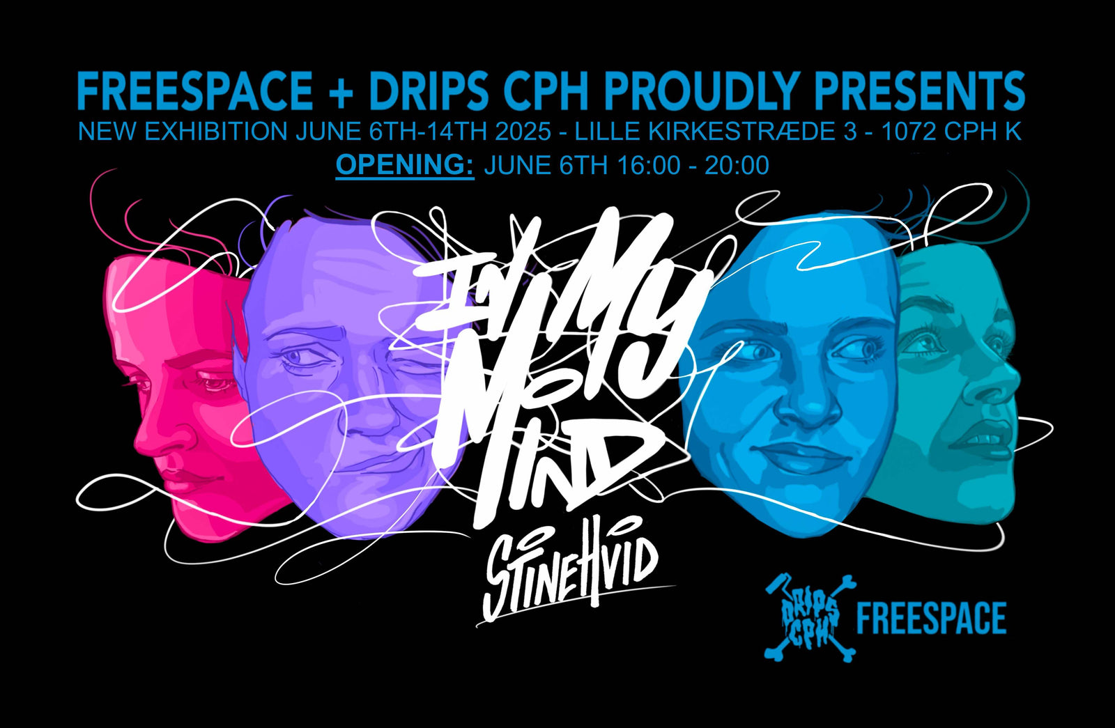 Kom til Stine Hvid udstilling hos DRIPS CPH!