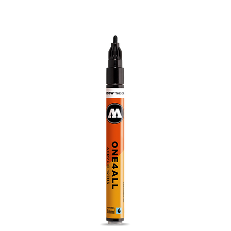 Molotow ONE4ALL 127HS Marker | 2mm | Metallic Black | 223
