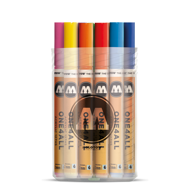 Molotow ONE4ALL 127HS Main Kit I | 20 stk 2mm