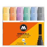 MOLOTOW ONE4ALL 627HS Pastel Set | 6 stk 15mm