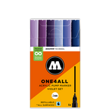 Molotow ONE4ALL 127HS Violet Set | 6 stk 2mm