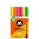 Molotow ONE4ALL 127HS Neon Set | 6 stk 2mm