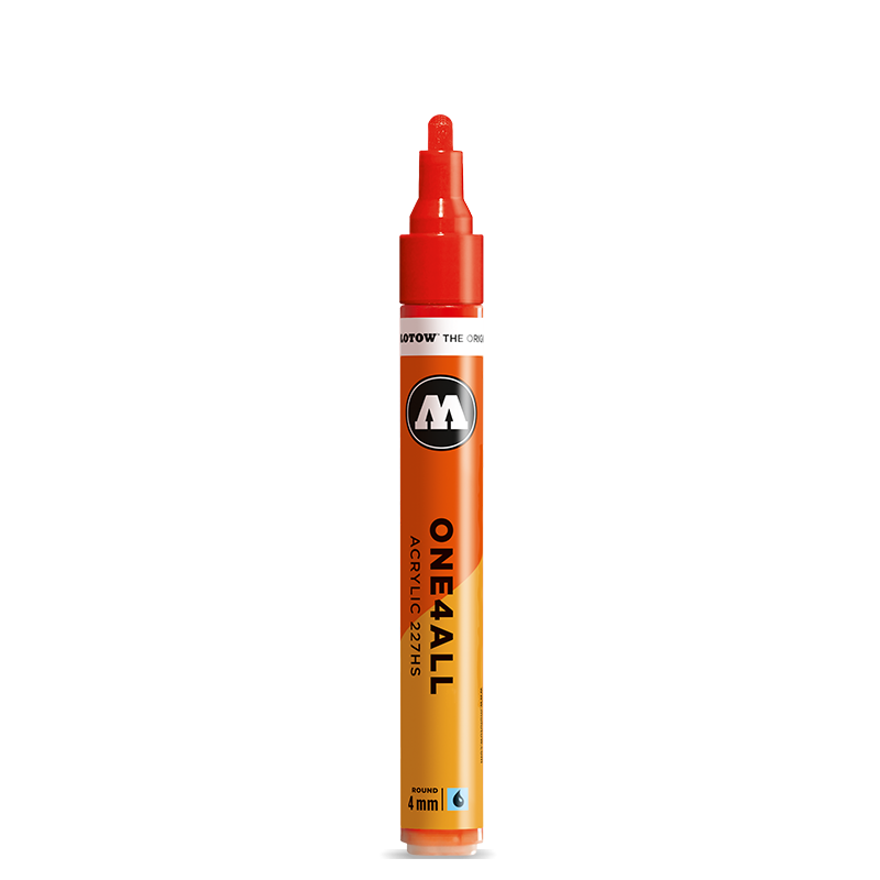 Molotow ONE4ALL 227HS Marker | 4mm | Neon Pink Flour | 217