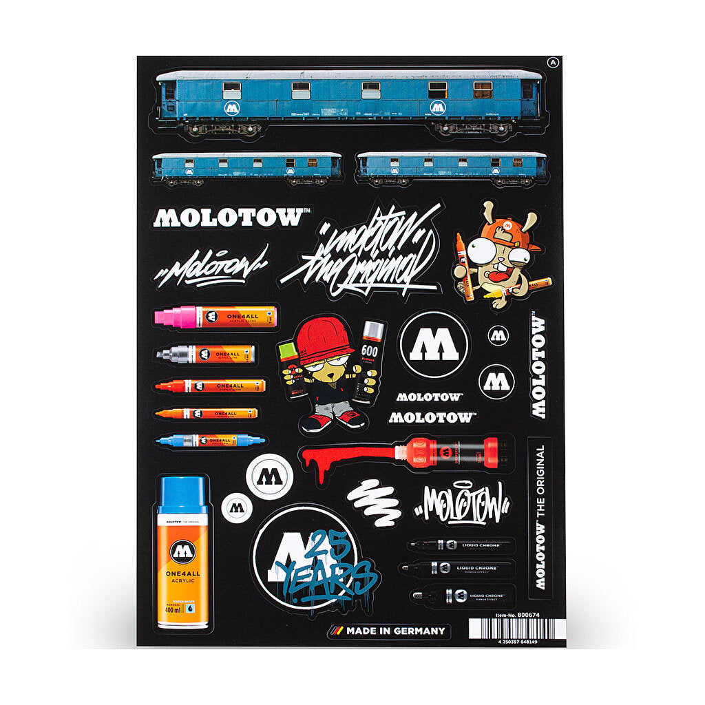 Molotow Sticker Sheet | A