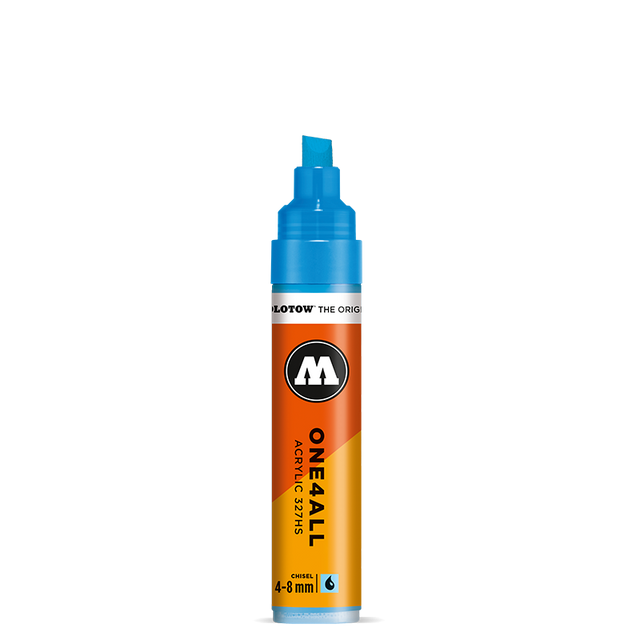 Molotow ONE4ALL 327HS Marker | 4-8mm | Metallic Silver | 227