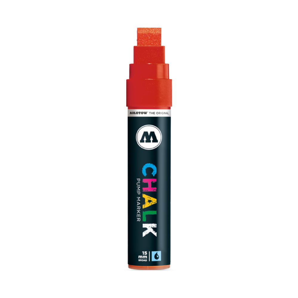 Molotow Chalk Marker | 15mm | Neon Orange