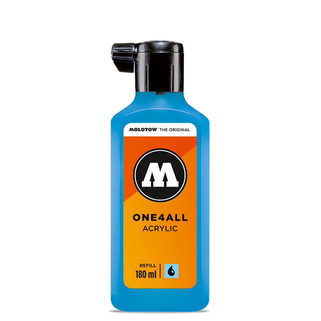 Molotow ONE4ALL Refill | 180ml | Lagoon Blue | 206