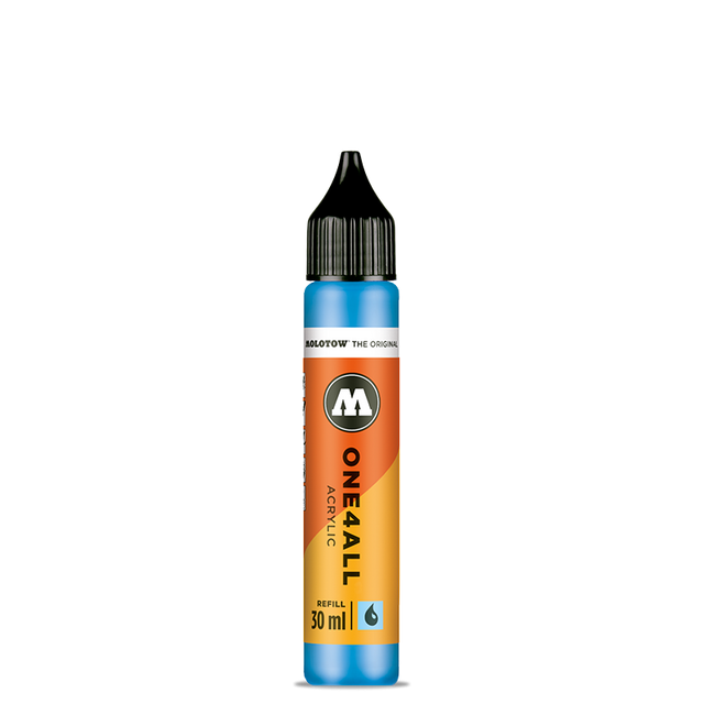 Molotow ONE4ALL Refill | 30ml | Metallic Black | 223