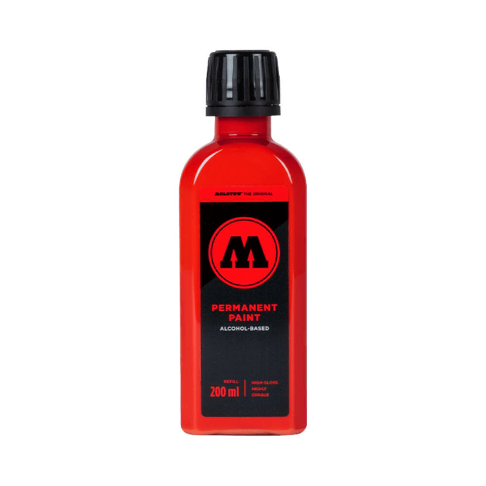 Molotow Alcohol-Based Permanent Paint Refill | 200ml | Signal Black