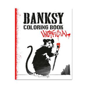 Banksy Coloring Book Malebog