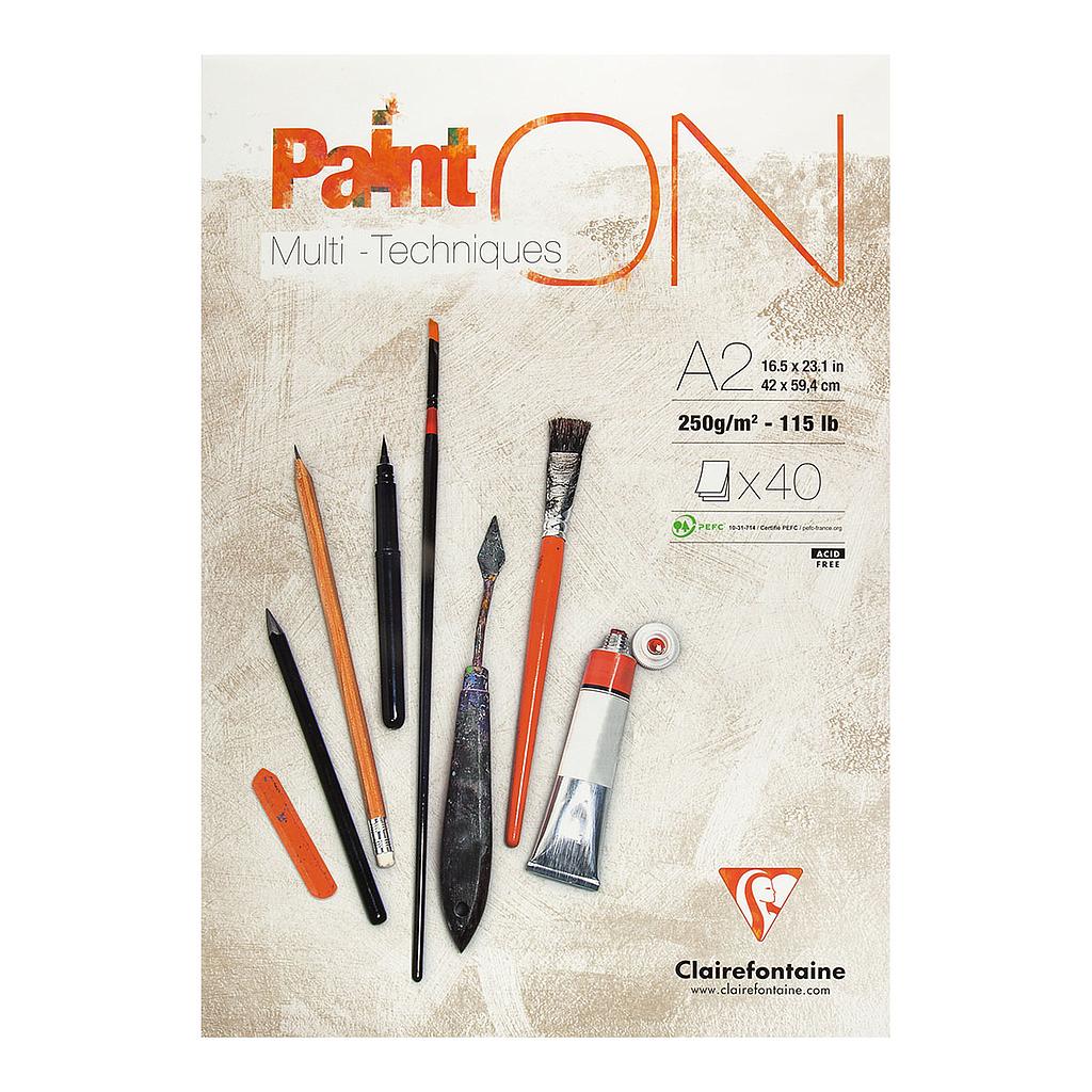 Clairefontaine Paint On Blok | A2