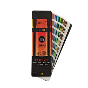 Molotow Premium 275+ Color Chart | Farvekort