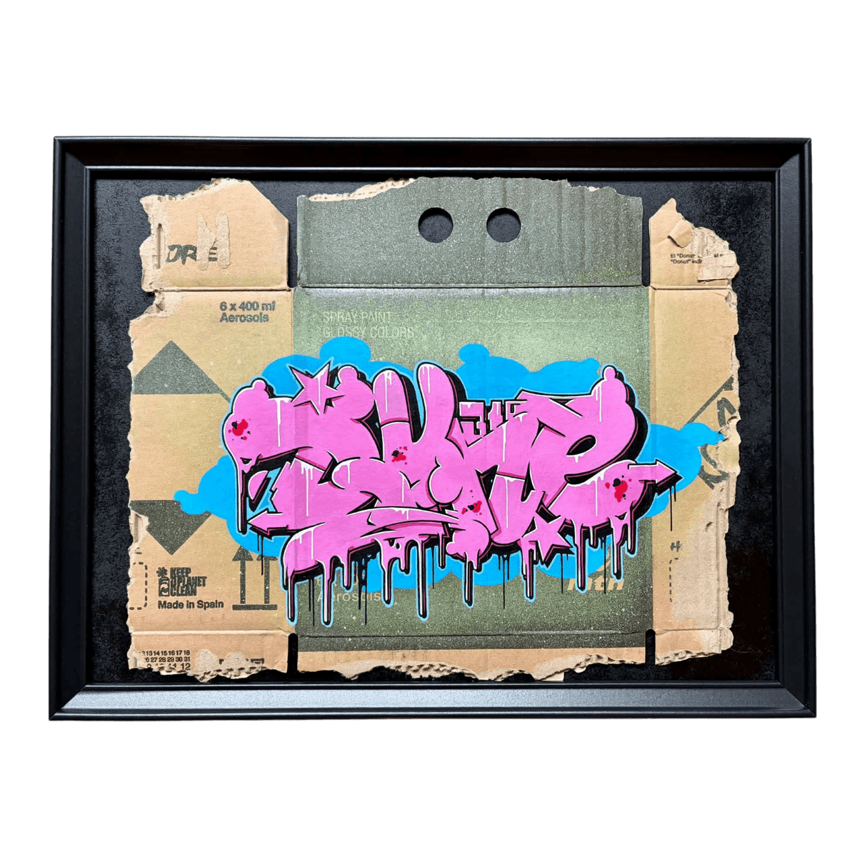 DUNE310 - Box It 4, Maleri (42,5 x 32cm)