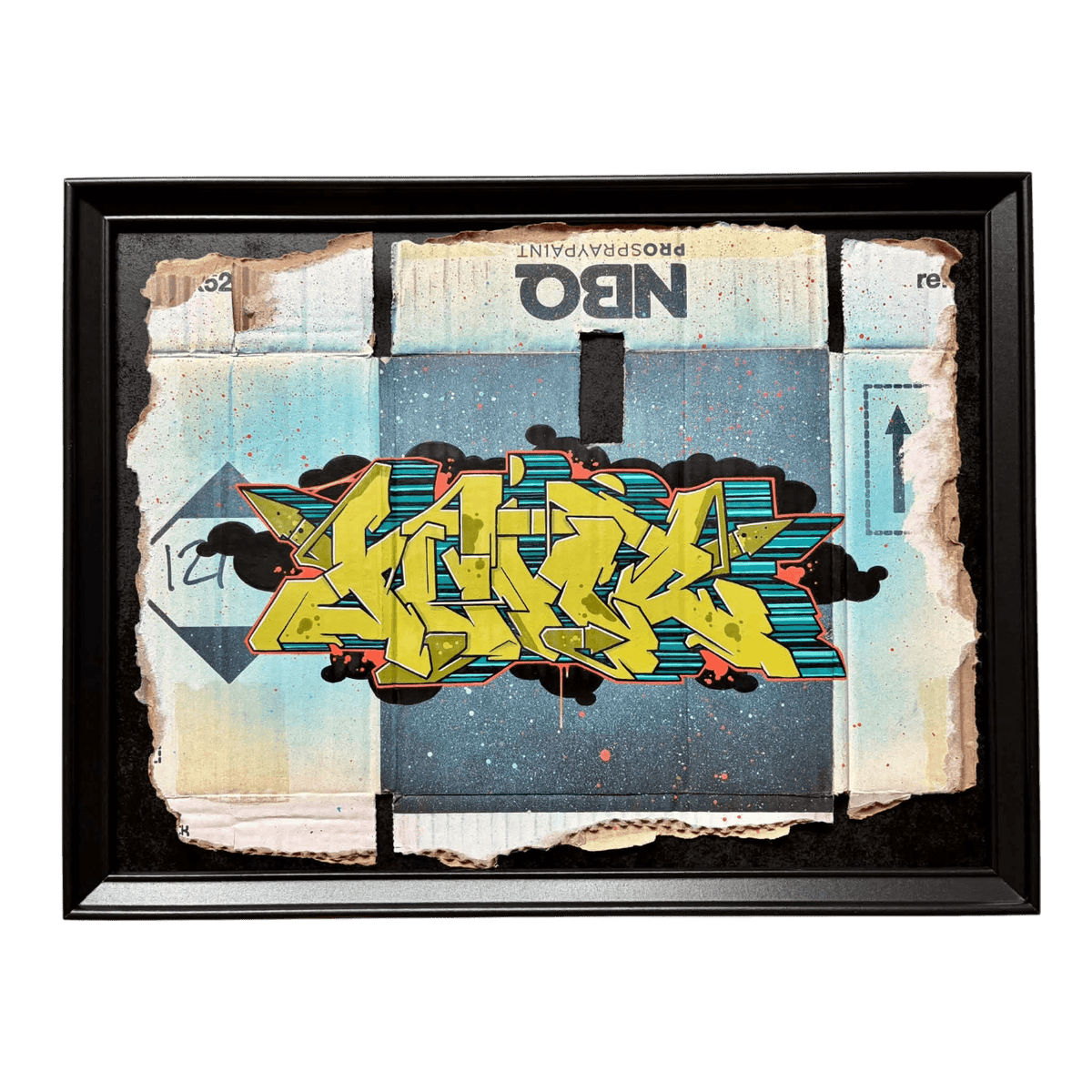 DUNE310 - Box It 7, Maleri (42,5 x 32cm)