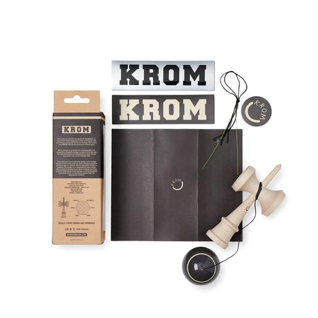 Krom GAS Kendama | Charcoal