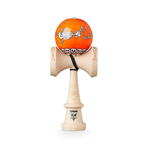 Krom Jody Barton Kendama | Skeleton Orange
