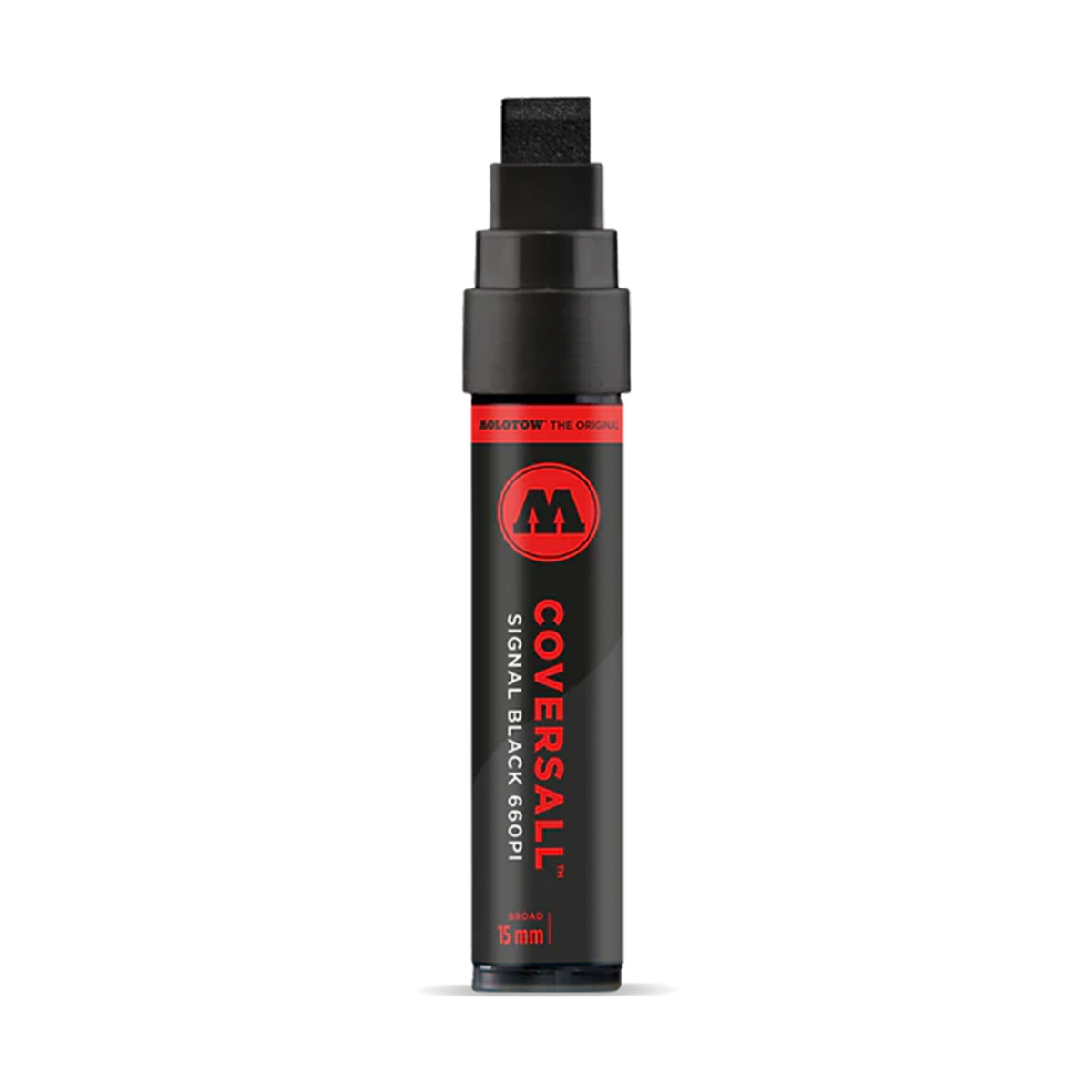 Molotow COVERSALL Marker 660PI | 15mm Sort