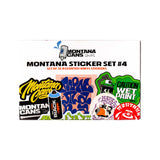 Montana Sticker Set 4 | 12 stk