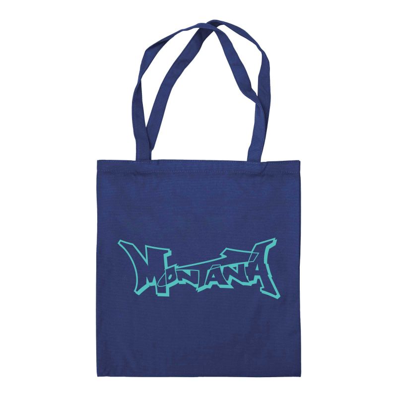 Montana Bag Cotton Logo | Dark Blue