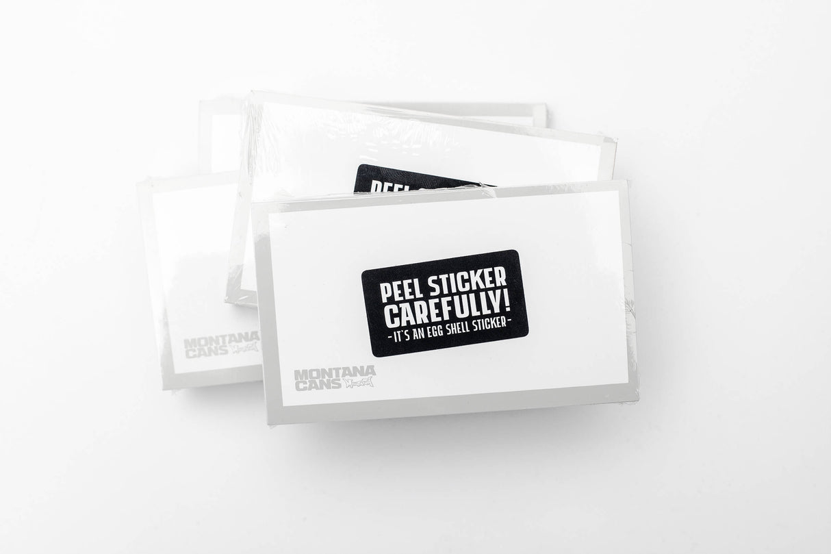 Montana Eggshell Stickers | 50 stk Hvide