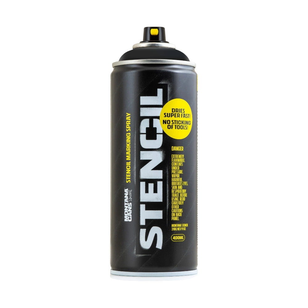 Montana Stencil Spray 400ml | Black