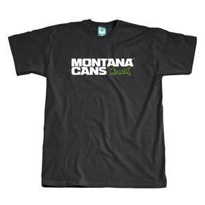 Montana T-Typo Logo T-shirt | Charcoal