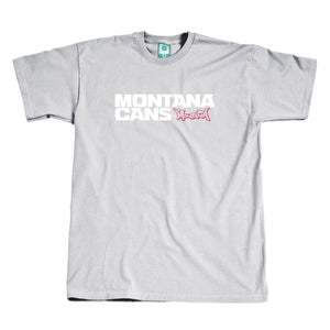Montana Typo Logo T-shirt | Grey