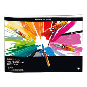 Molotow ONE4ALL Professional Sketchpad | A4 Landscape