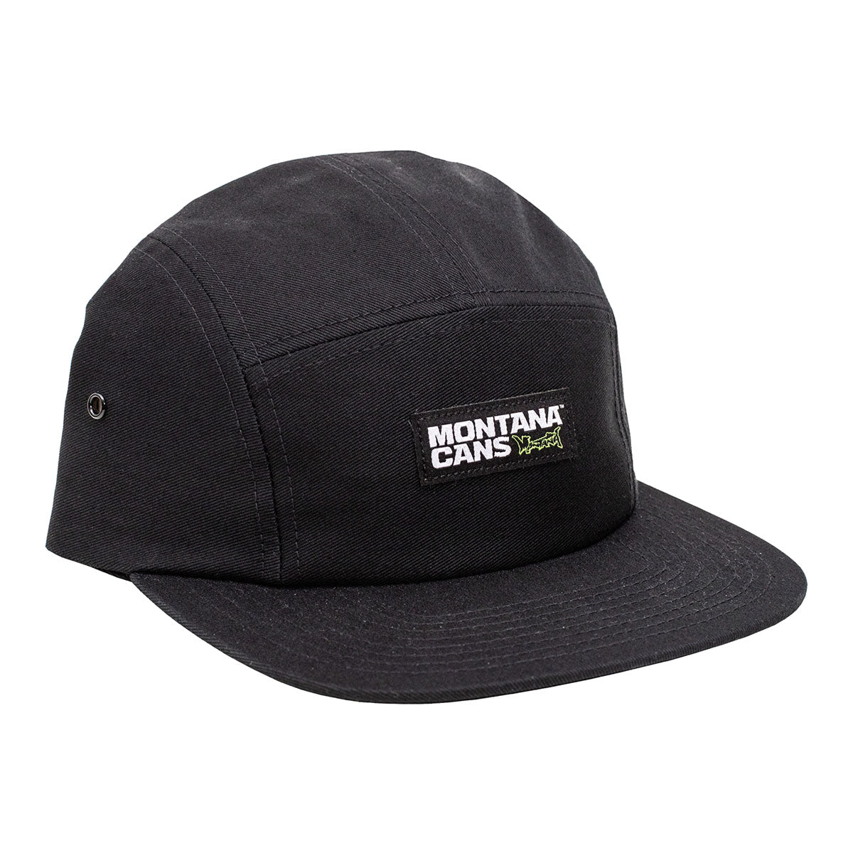 Montana TYPO LOGO 5Panel Cap | Black