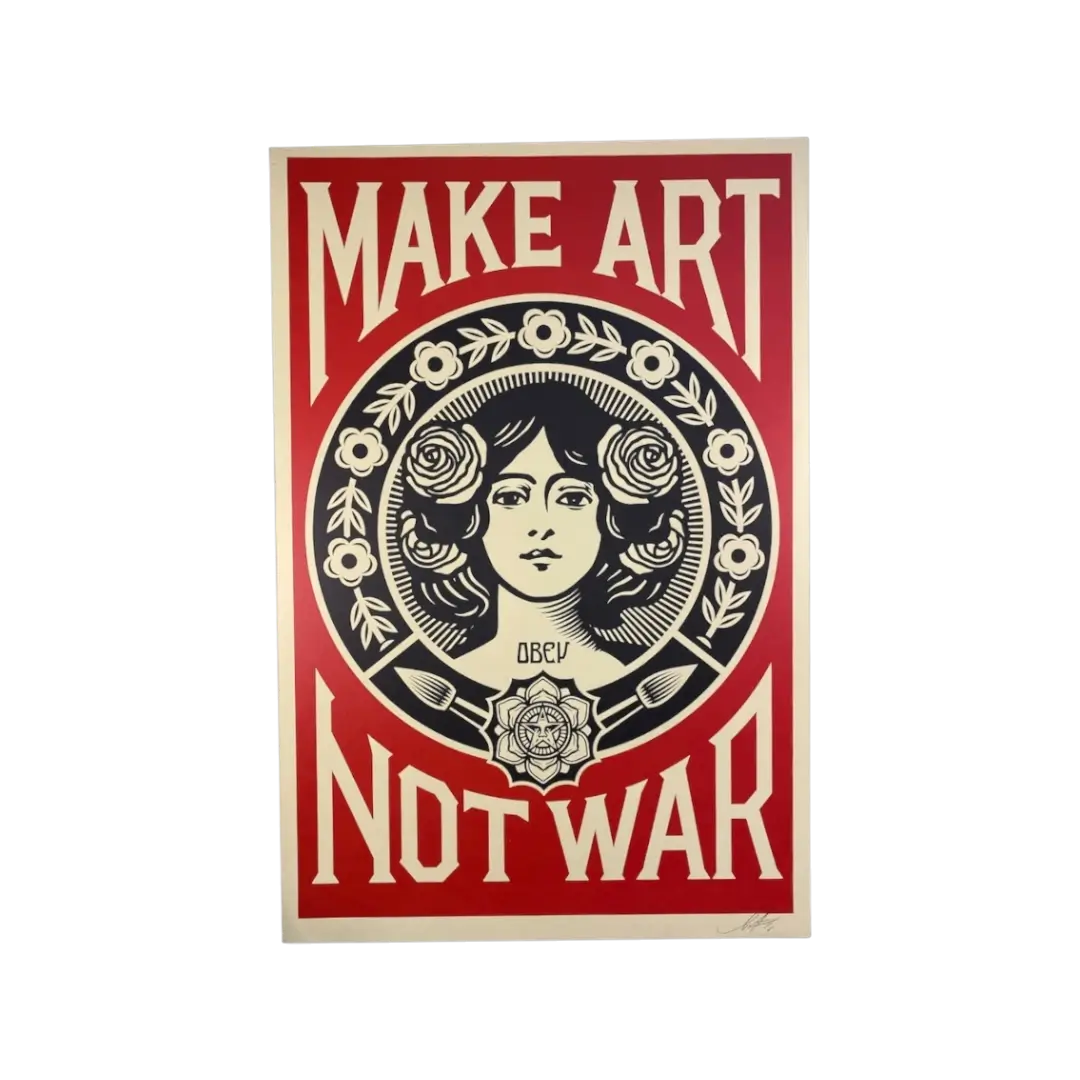 OBEY - Make Art Not War, Print (91 x 61cm)