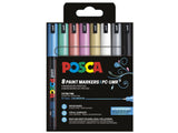 POSCA PC-1MR Marker Set | 8 stk Metallic