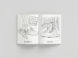 Sneaker Coloring Book Malebog