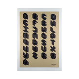 STORM - Dansk Alfabet, Print (A2)